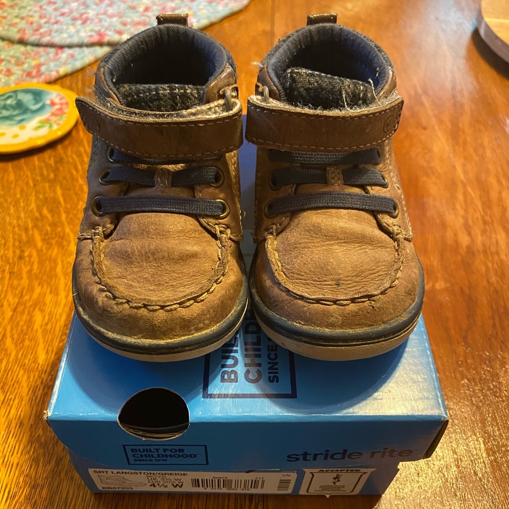 Stride rite wide toddler boots